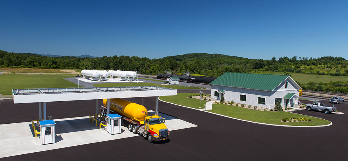 Ray Energy Rail-Truck Transport Terminal