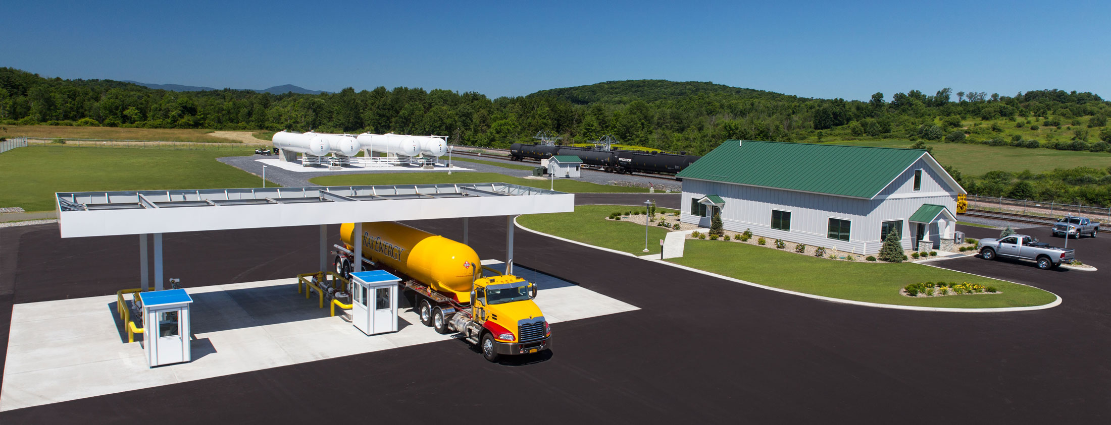 Ray Energy Propane Rail and Truck Terminal