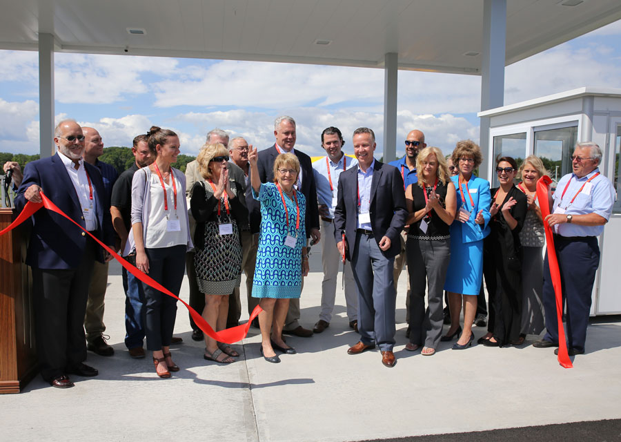 Ray Energy Ribbon Cutting